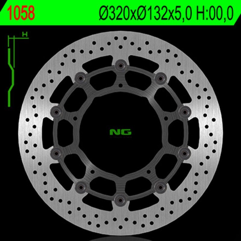 Disque De Frein Yamaha Fz1 S Fazer (rn16)