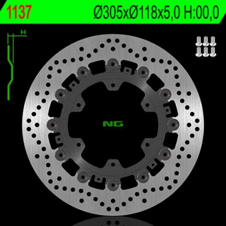 Disque De Frein Bmw K 1100 Lt (0526)