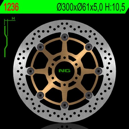 Disque De Frein Aprilia Rs 250