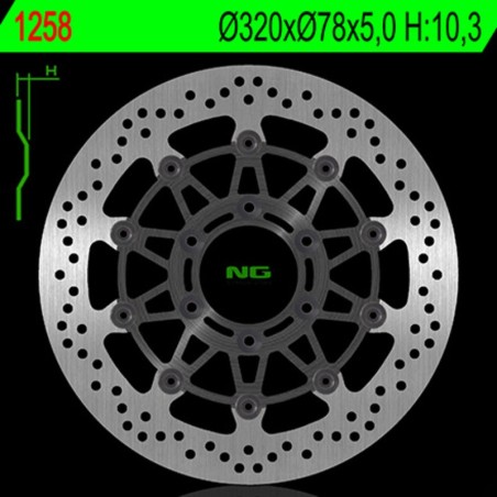 Disque De Frein Triumph Daytona 955 T595