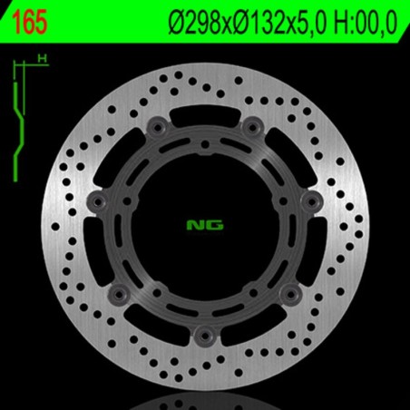 Disque De Frein Yamaha Fz6 600 N (rj07)