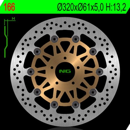 Disque De Frein Kawasaki Ninja Zx-12 R (zx1200a)