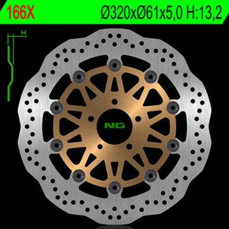 Disque De Frein Kawasaki Ninja Zx-12 R (zx1200a)