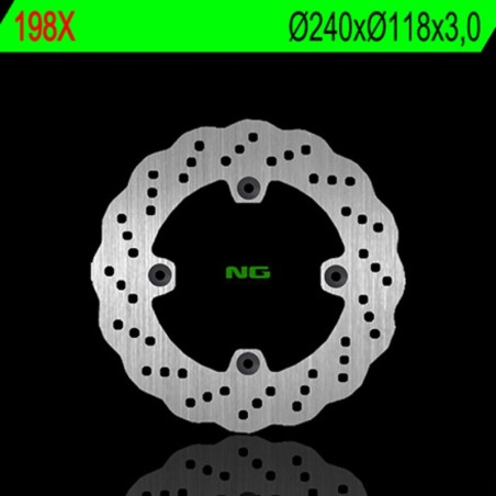 Disque De Frein Honda Cr 125 R (je01)