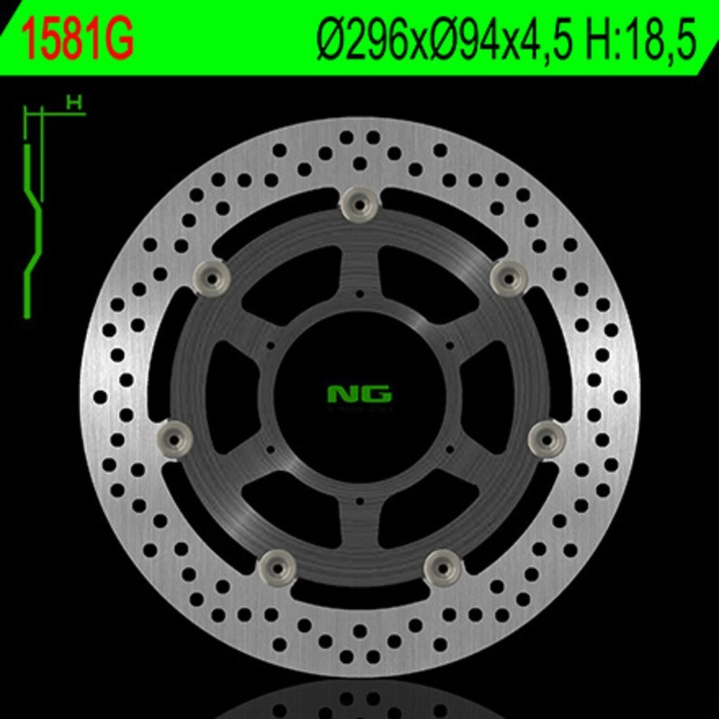 Disque De Frein Honda Cbf 1000 (sc58)