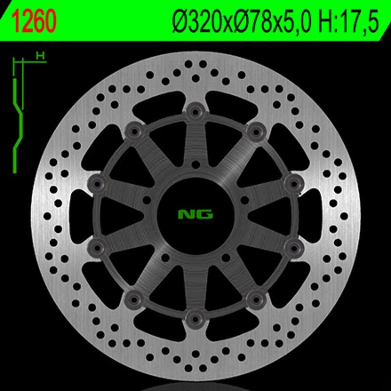 Disque De Frein Triumph Speed Triple 1050 Abs