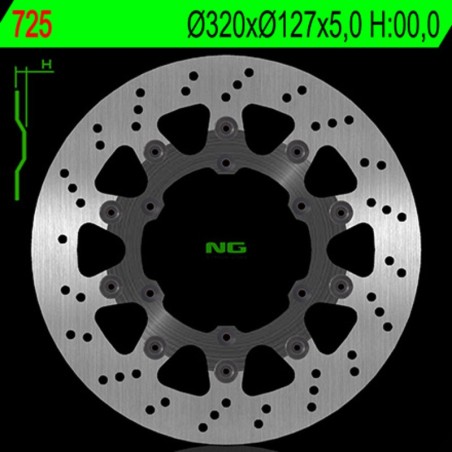 Disque De Frein Ktm 640 Supermoto Lc4