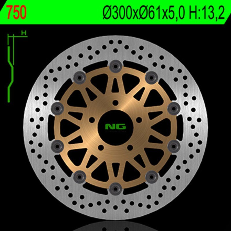 Disque De Frein Kawasaki Eliminator 600 (zl600b)