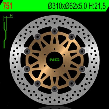 Disque De Frein Honda Cbr 900 Rr Fireblade (sc33)