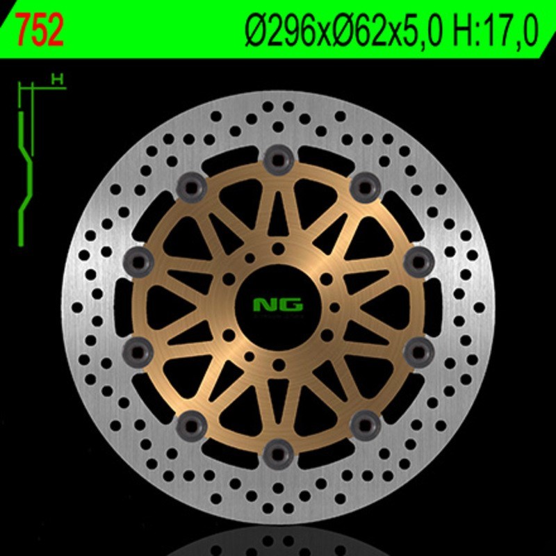 Disque De Frein Honda Cbr 600 F (pc35)