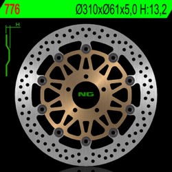 Disque De Frein Kawasaki Ninja Zx-9 R (zx900e)