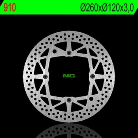 Disque De Frein Husqvarna Cr 125 (2h00aa)