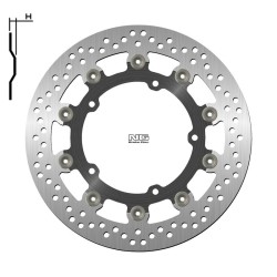 Disque De Frein Yamaha Fz6 600 Fazer S (rj07)