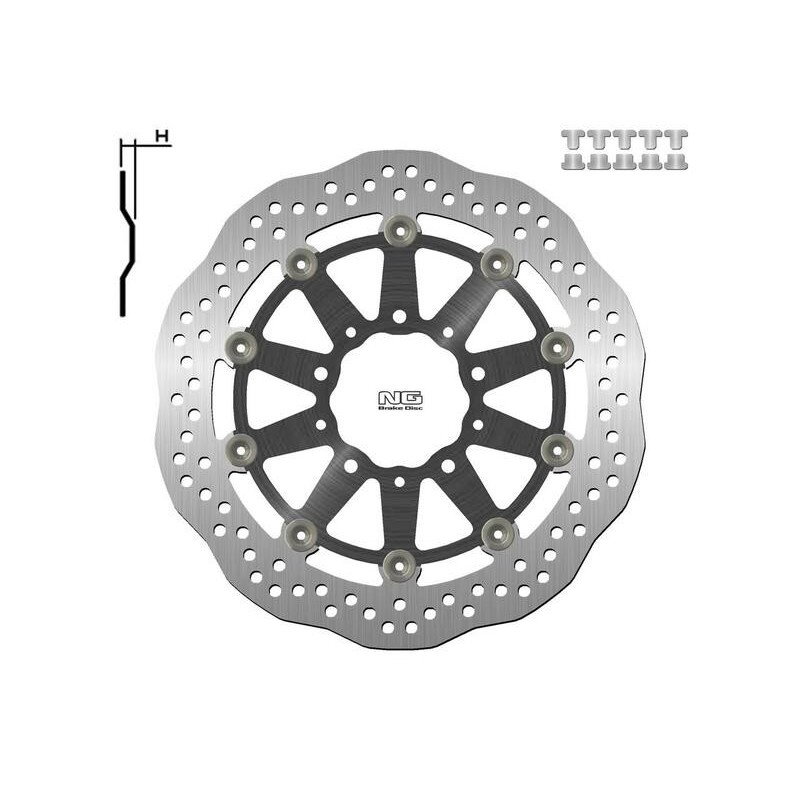 Disque De Frein Kawasaki Er-6 F Abs (ex650f)