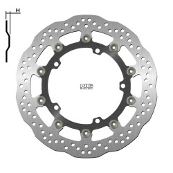 Disque De Frein Triumph Speed Triple 1050 Abs