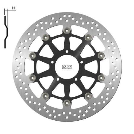 Disque De Frein Ducati 848 Dark