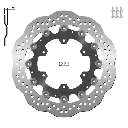 Disque De Frein Bmw K 1100 Lt (0526)