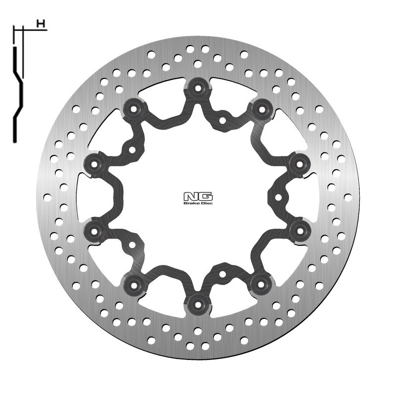 Disque De Frein Yamaha T-Max 530 (sj09)