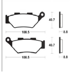 Plaquettes De Frein Benelli Trk 502 X