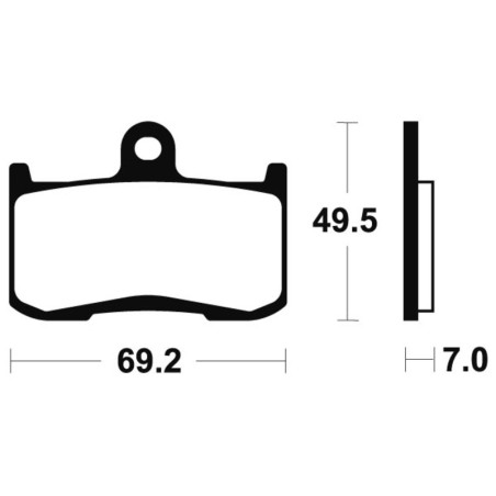 Plaquettes De Frein Triumph Daytona 675