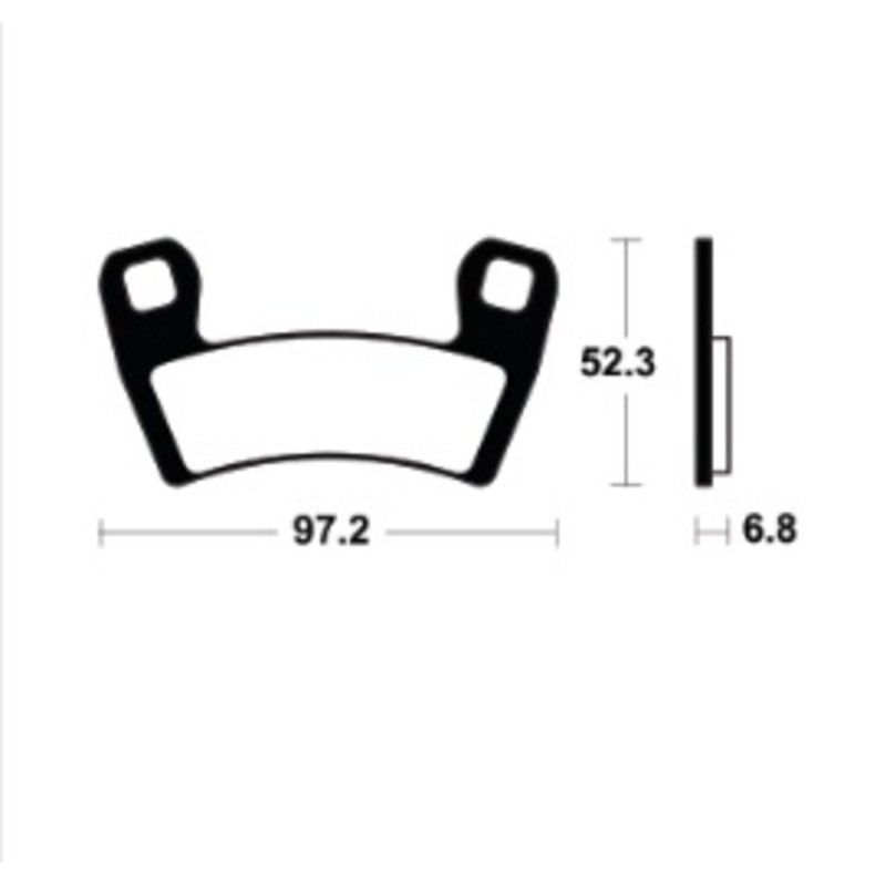 Plaquettes De Frein Polaris Rzr S 900