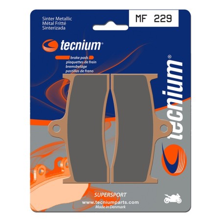 Plaquettes De Frein Tecnium Performance Métal Fritté - Mf229