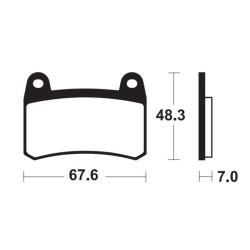 Plaquettes De Frein Benelli Bn 251