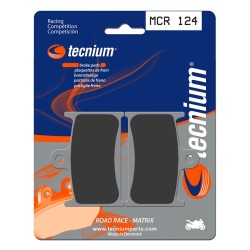 Plaquettes De Frein Tecnium Racing Métal Fritté Carbone - Mcr124