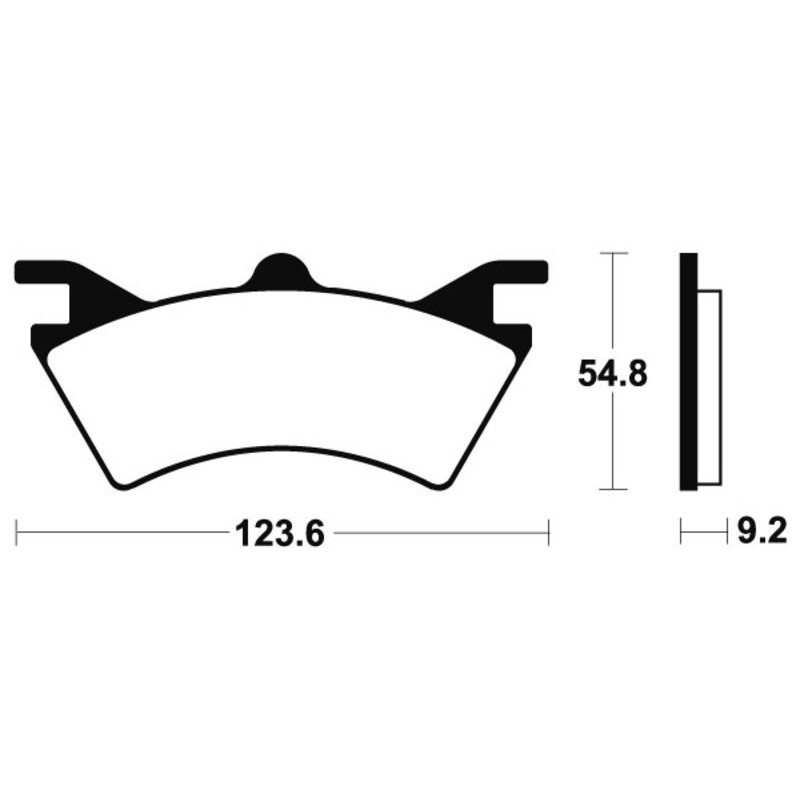 Plaquettes De Frein Polaris Sportsman 500 6x6