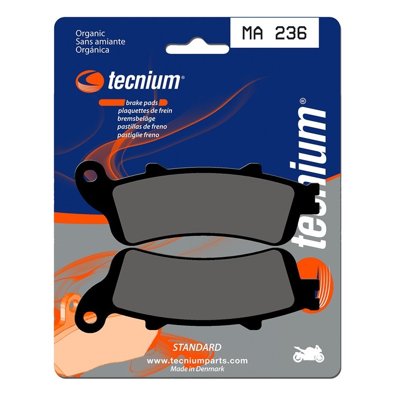 Plaquettes De Frein Tecnium Route Organique - Ma236