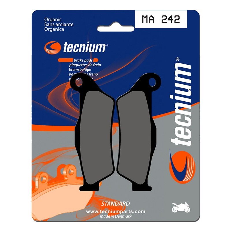 Plaquettes De Frein Tecnium Route Organique - Ma242