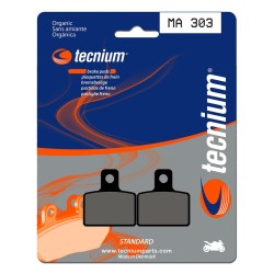 Plaquettes De Frein Tecnium Route Organique - Ma303