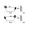 Plaquettes De Frein Gas Gas Fse 450