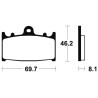 Plaquettes De Frein Kawasaki Kr-1 250 S (kr250c)