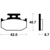 Plaquettes De Frein Suzuki Dr 250 S