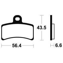 Plaquettes De Frein Gas Gas Ec 50 Boy