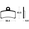 Plaquettes De Frein Gas Gas Ec 50 Boy