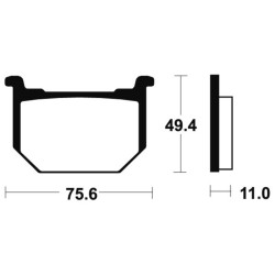 Plaquettes De Frein Suzuki Gn 250