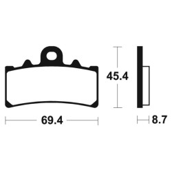 Plaquettes De Frein Bmw G 310 Gs Abs (0g02)