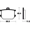 Plaquettes De Frein Yamaha Sr 500