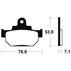 Plaquettes De Frein Maico Gm250 Star