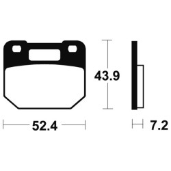 Plaquettes De Frein Suzuki Rg 125