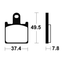 Plaquettes De Frein Kawasaki Gtr 1400 Abs (zg1400a)