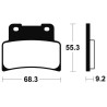 Plaquettes De Frein Aprilia Dorsoduro 900