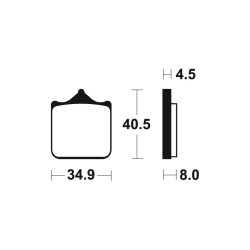 Plaquettes De Frein Bmw S 1000 R Abs (0d02)