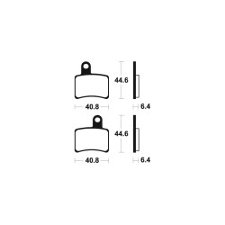 Plaquettes De Frein Beta Rev 3 125 2t