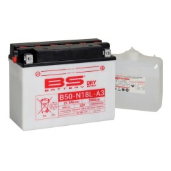 Batterie Honda Gl 1500 Gold Wing (sc22) Haute-Performance Avec Pack Acide - B50-N18l-A3