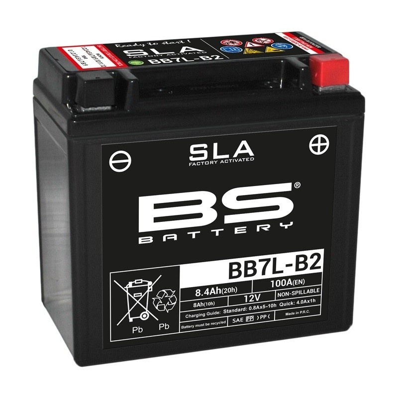 Batterie Mbk Doodo 125 Sans Entretien Activé Usine - Bb7l-B2