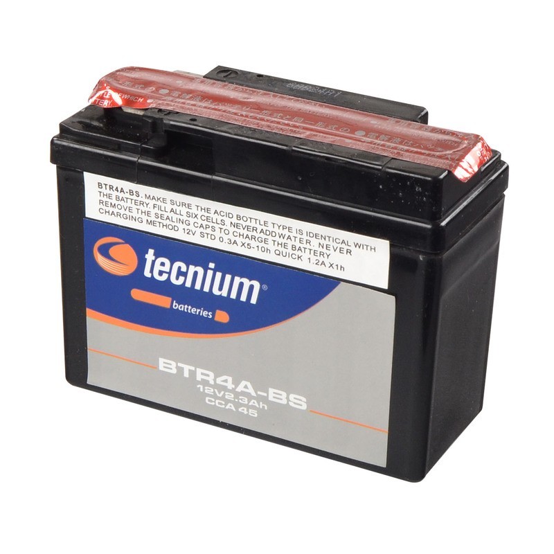 Batterie Honda Sj 50 Bali (af32) Sans Entretien Avec Pack Acide - Btr4a-Bs