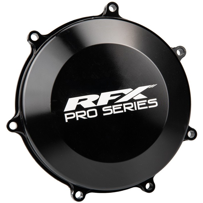 Couvre-Carter D’embrayage (anodisé Dur Noir) Rfx Pro- Kawasaki Kxf450 Kawasaki Kx 250